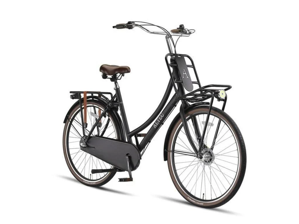 Altec Retro Transportfiets Mat Zwart - Image 2