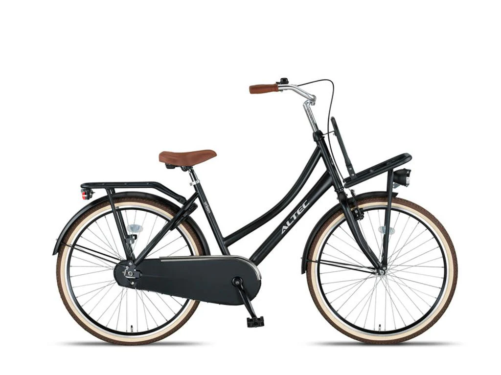 Altec Urban Transportfiets Mat Zwart