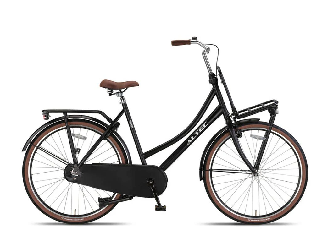 Altec Urban Transportfiets Mat Zwart